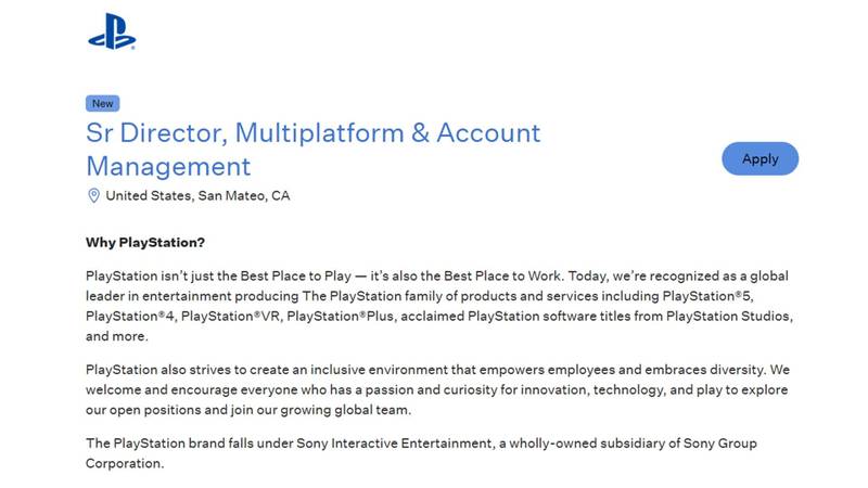 Sony busca executivo para expandir jogos do PlayStation a Xbox e Switch - Imagem do artigo original