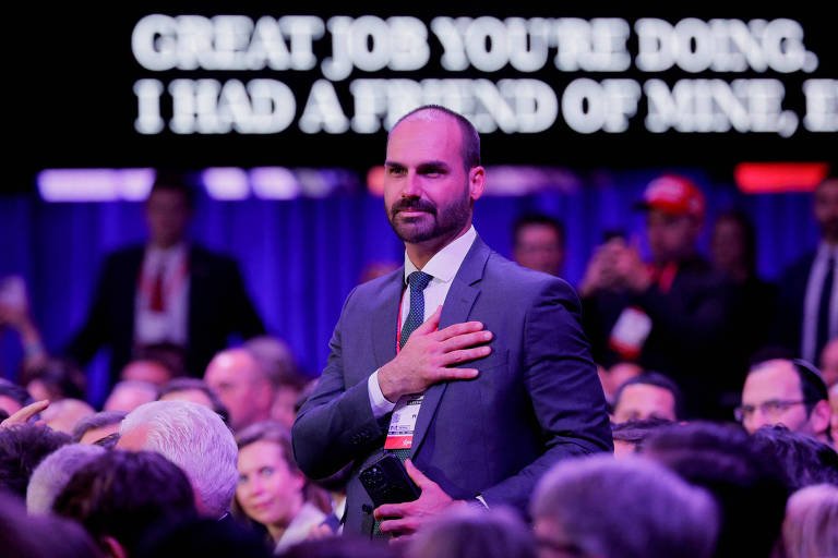 Câmara só poderá julgar faltas de Eduardo Bolsonaro em março de 2026 - Imagem do artigo original
