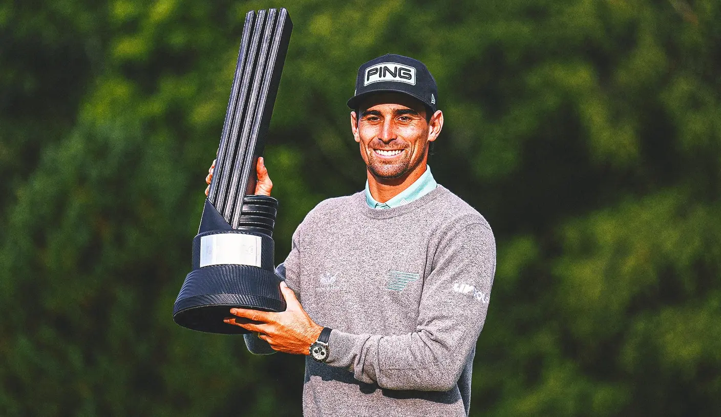 Joaquin Niemann consolida recordes ao vencer a etapa da LIV Golf no Reino Unido - Imagem do artigo
