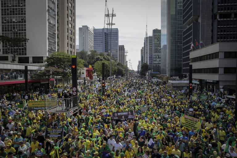 Protestos bolsonaristas reúnem 37,6 mil na Paulista e exaltam Trump - Imagem do artigo original