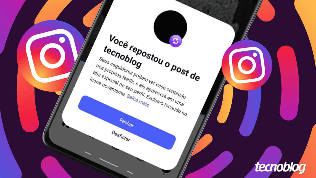 Instagram libera reposts no Feed; saiba usar e remover publicações - Imagem do artigo original