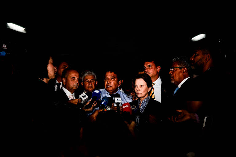 Alcolumbre encerra motim e barra pedido de impeachment contra Alexandre de Moraes - Imagem do artigo original