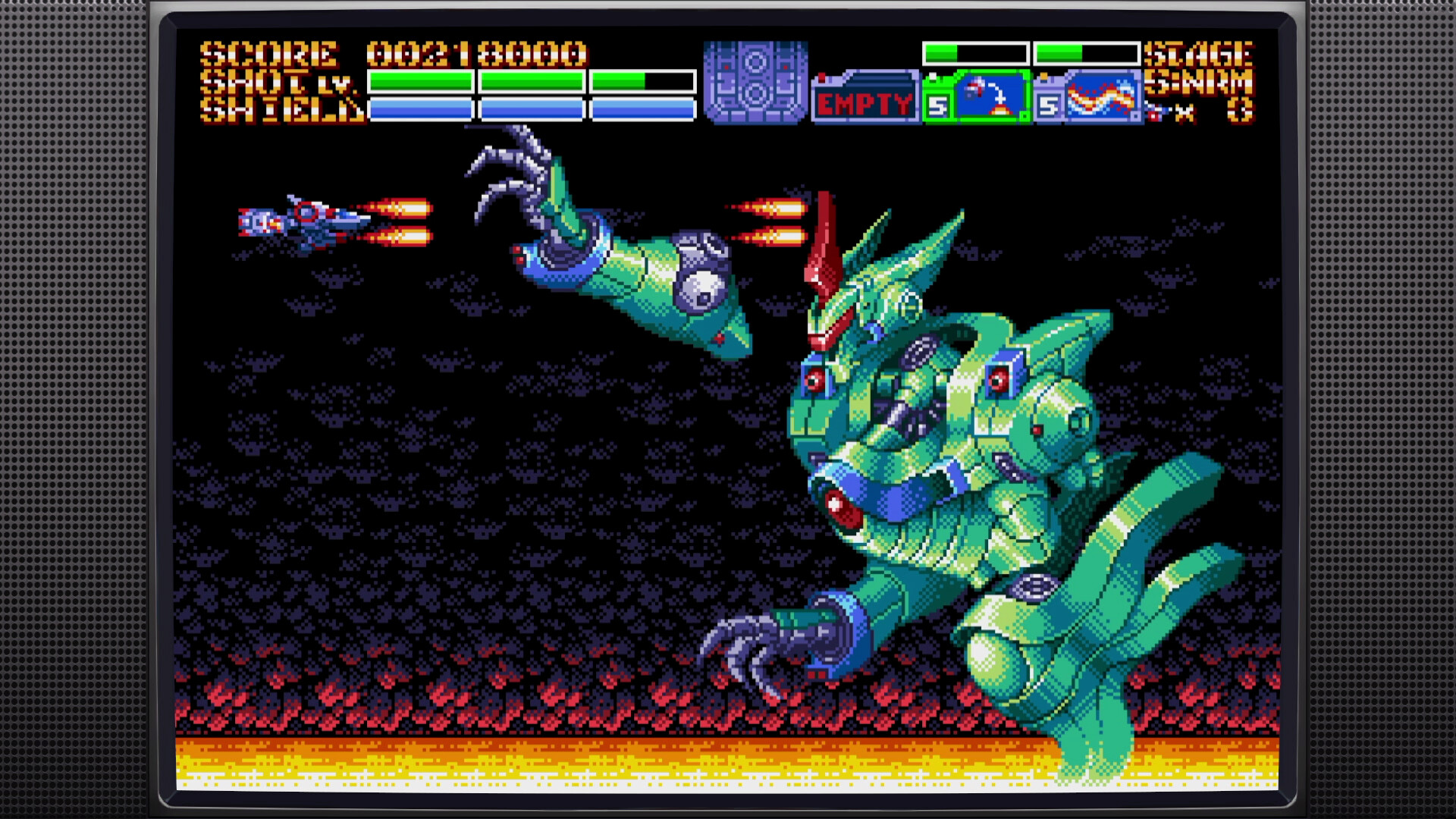 Earthion resgata estética Mega Drive em novo shoot’em up para PC - Imagem do artigo original