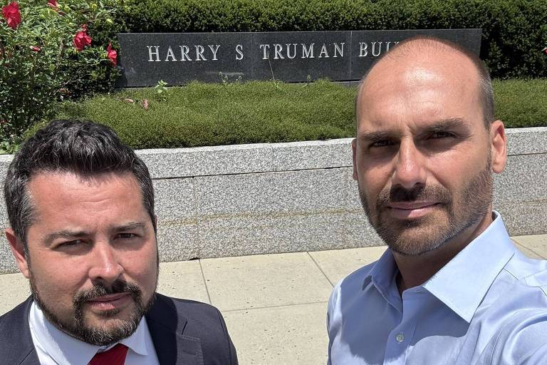 Paulo Figueiredo pressiona por sanções dos EUA e diverge da política externa do avô militar - Imagem do artigo original