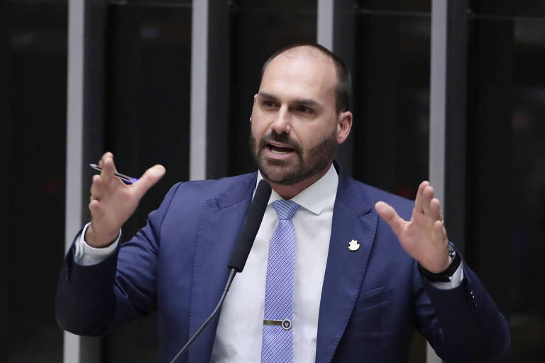 Ação de Eduardo Bolsonaro no exterior reacende debate sobre crime militar - Imagem do artigo original
