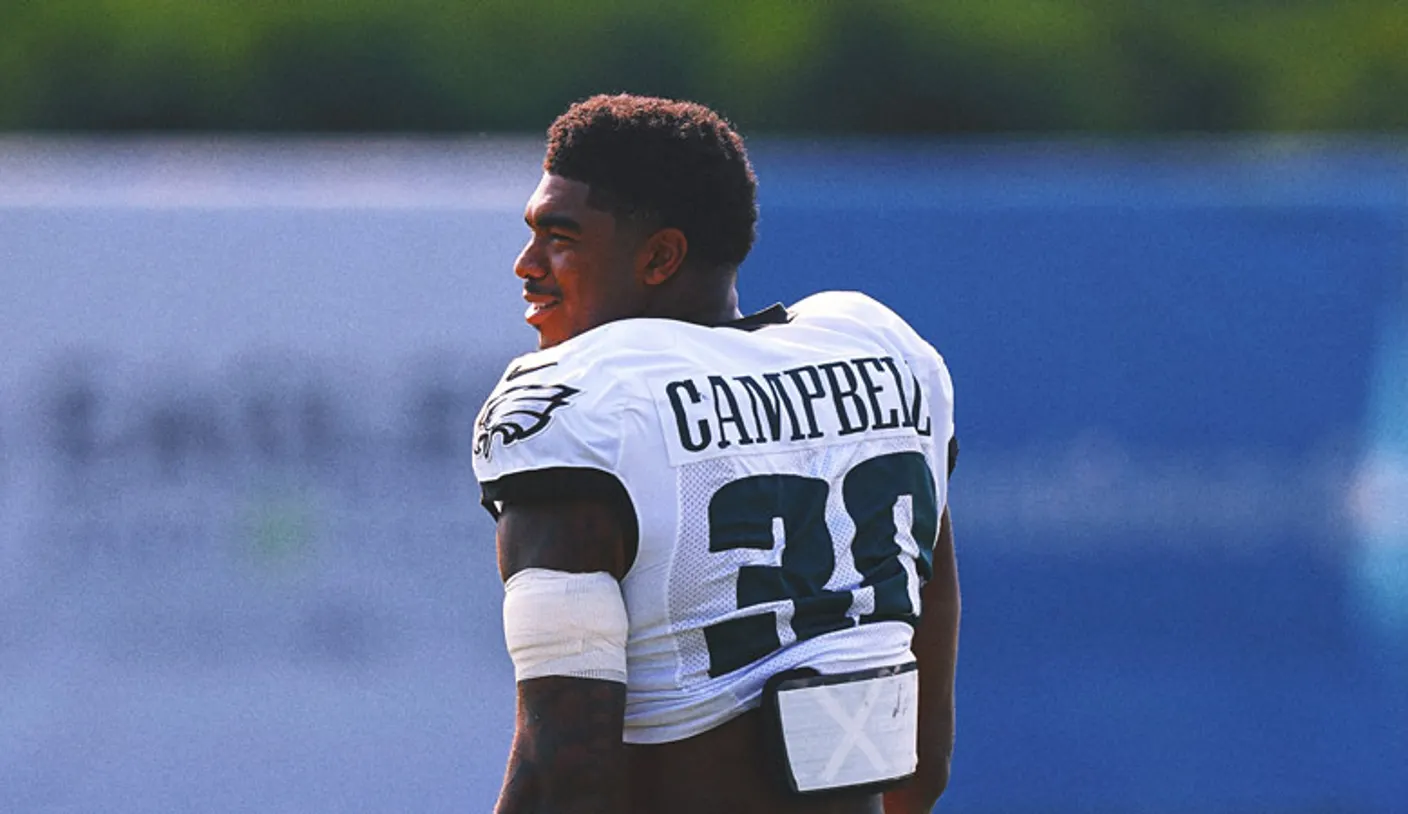 Eagles trocam posições e selecionam Jihaad Campbell, já comparado a Micah Parsons - Imagem do artigo