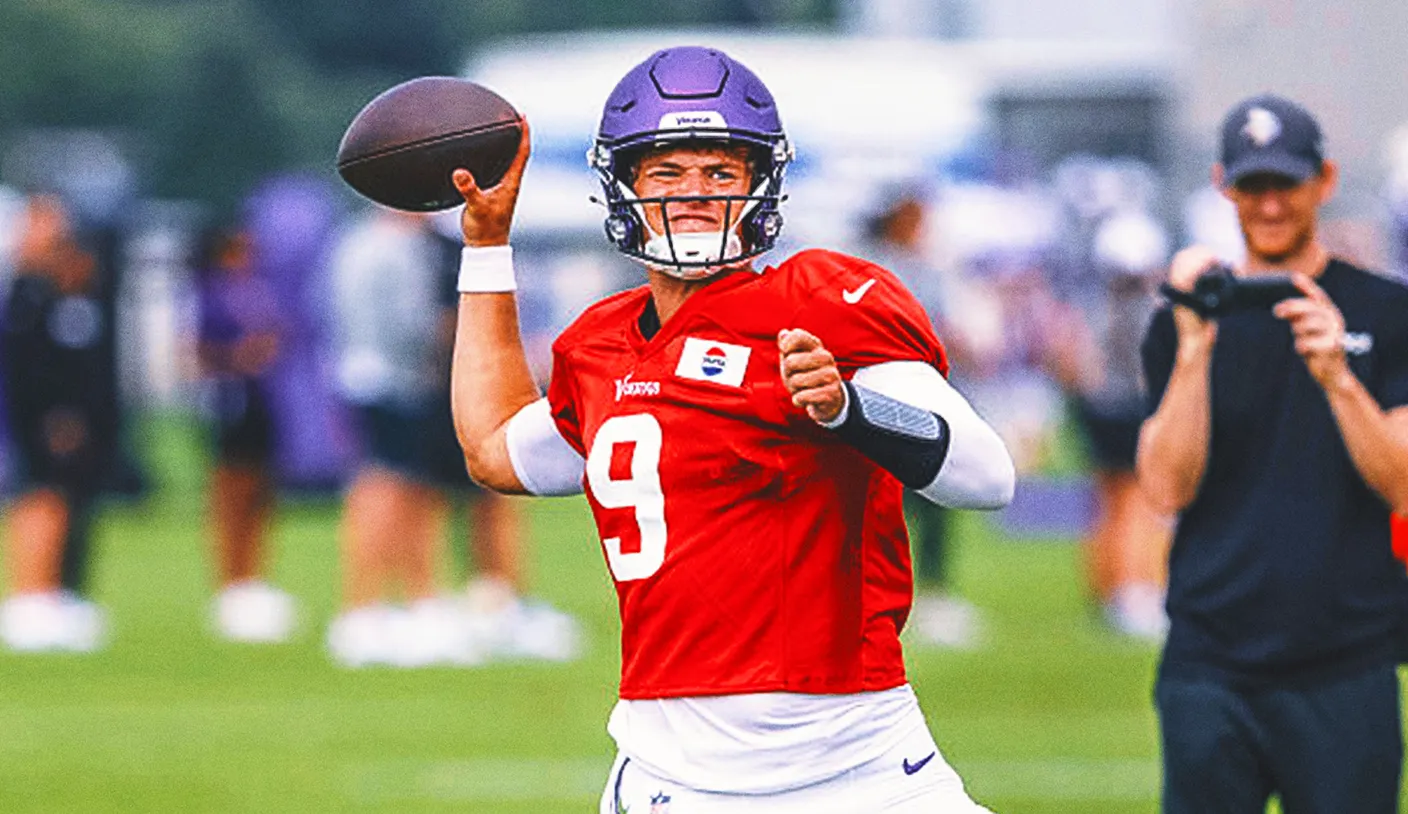 Vikings colocam J.J. McCarthy em campo e pedem paciência à torcida - Imagem do artigo
