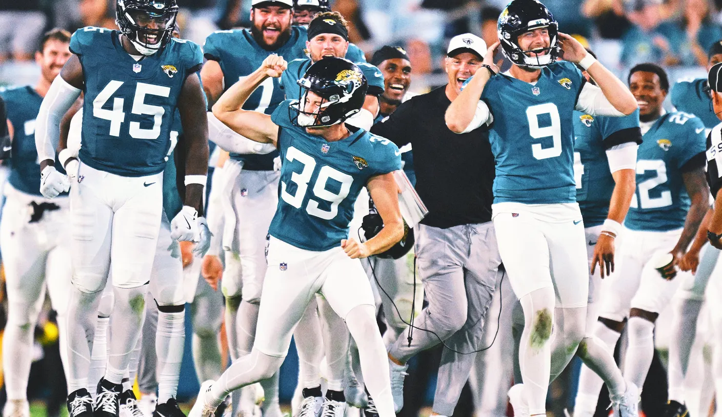 Kicker dos Jaguars acerta field goal de 70 jardas e flerta com recorde da NFL - Imagem do artigo
