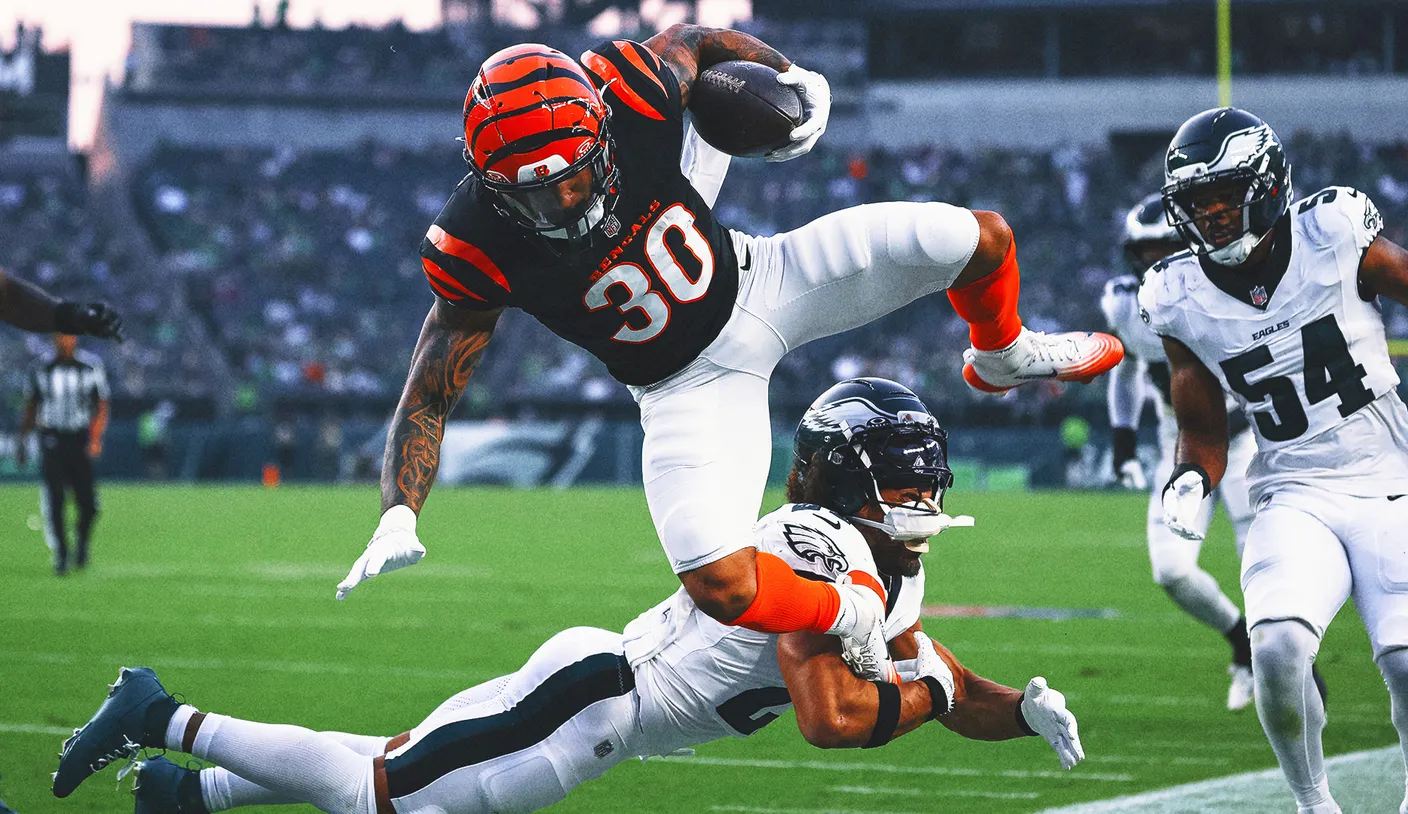 Bengals redesenham ataque para fazer de Chase Brown um running back top-10 em 2025 - Imagem do artigo