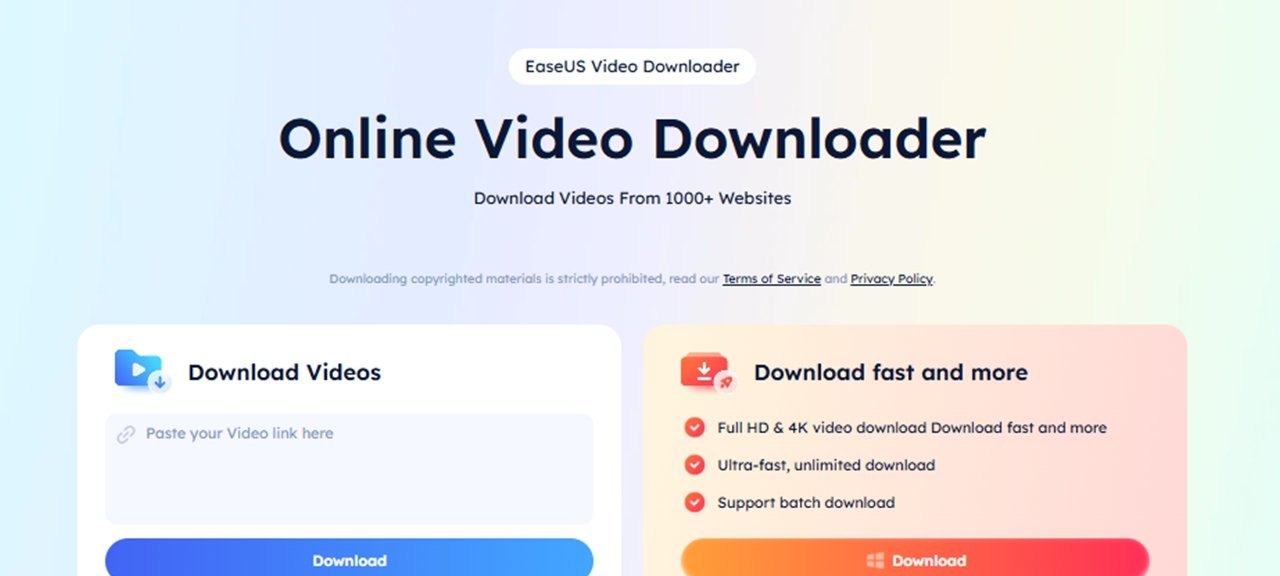 Ferramenta EaseUS permite baixar filmes e séries para assistir offline no PC - Imagem do artigo