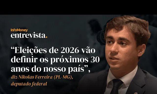 Nikolas Ferreira diz que país vive “tirania” e aponta Alexandre de Moraes como responsável por “usurpação de poderes” - Imagem do artigo original