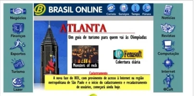 BOL completa quase três décadas e segue ativo como braço do UOL - Imagem do artigo original