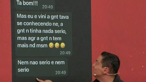 Virginia Fonseca termina com Vini Jr após chats vazados - Imagem do artigo