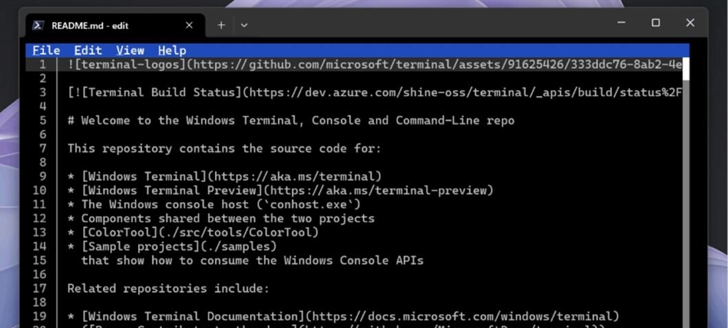 Microsoft Edit chega como editor nativo no Windows 11 - Imagem do artigo