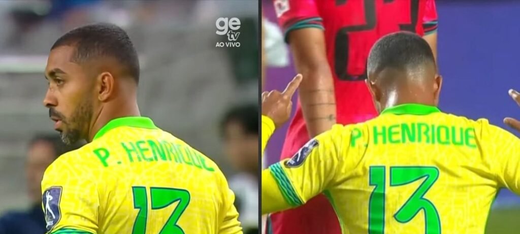 Erro na camisa de Paulo Henrique viraliza na Seleção - Imagem do artigo