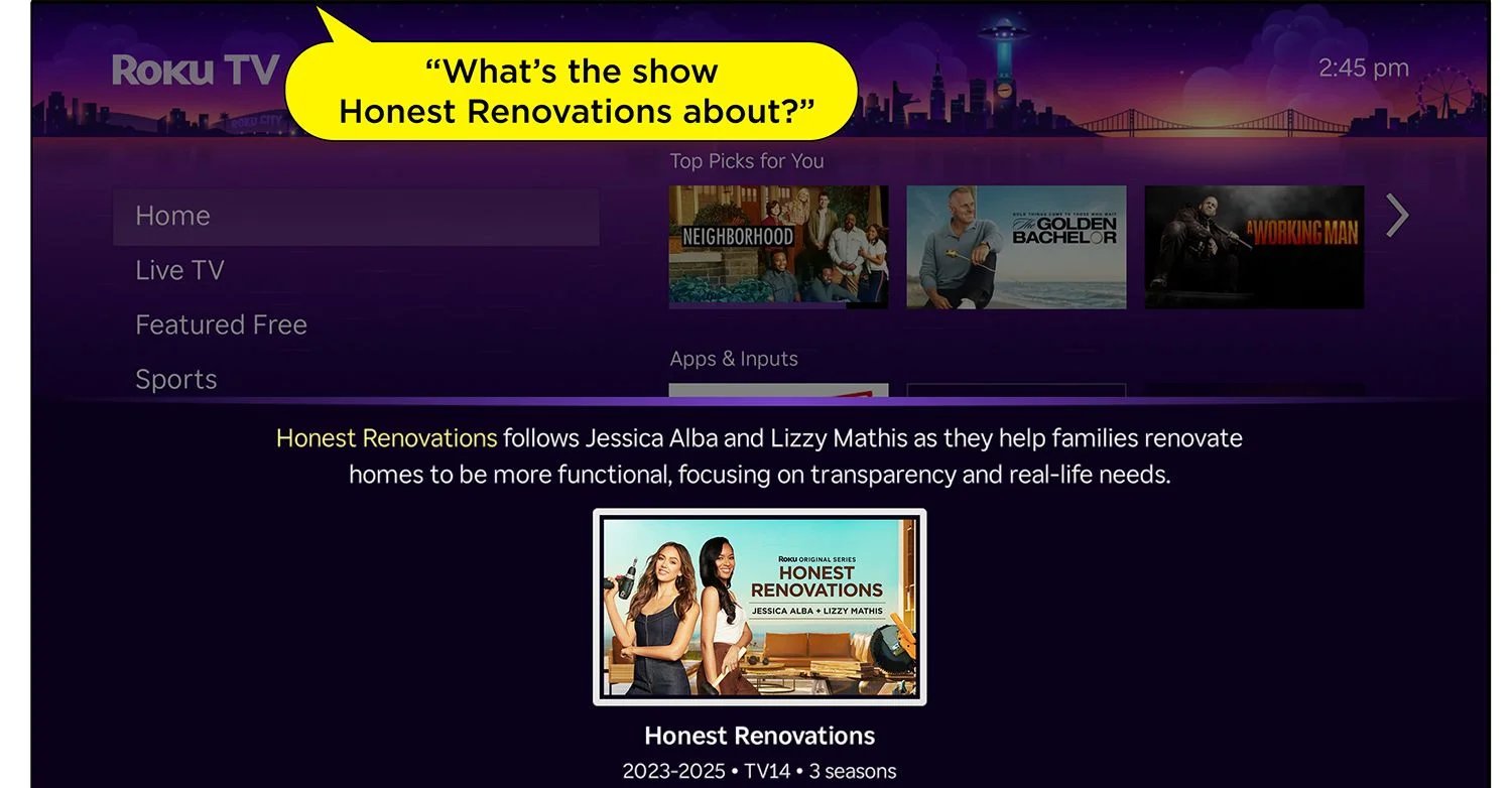 Roku Voice ganha IA e responde perguntas complexas - Imagem do artigo