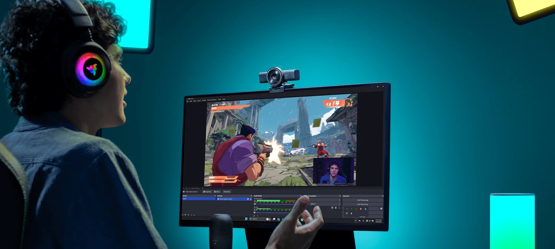 Razer Kiyo V2 chega com 4K e IA; preço surpreende - Imagem do artigo