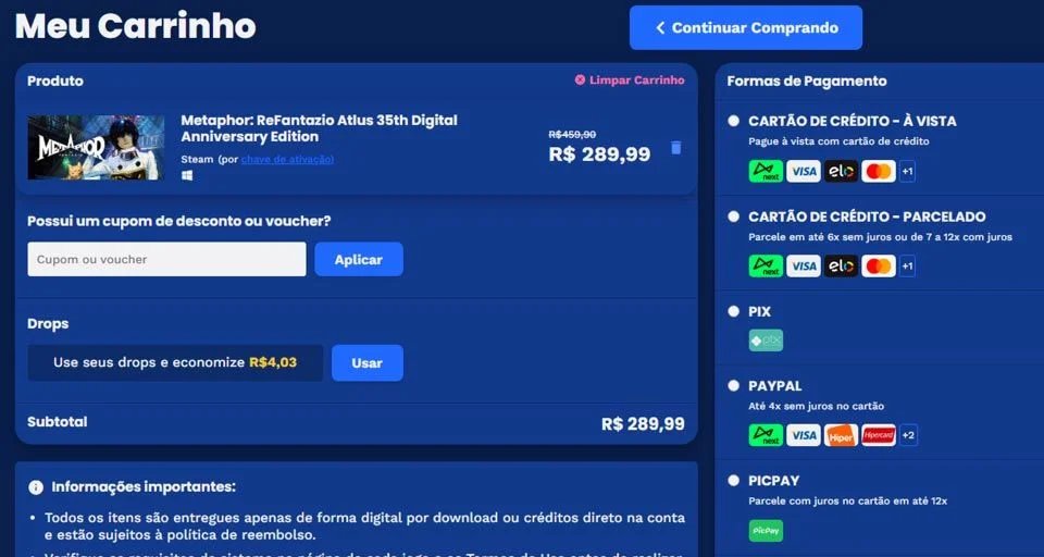 Jogos da Steam em promoção: Nuuvem corta preços em 90% OFF - Imagem do artigo