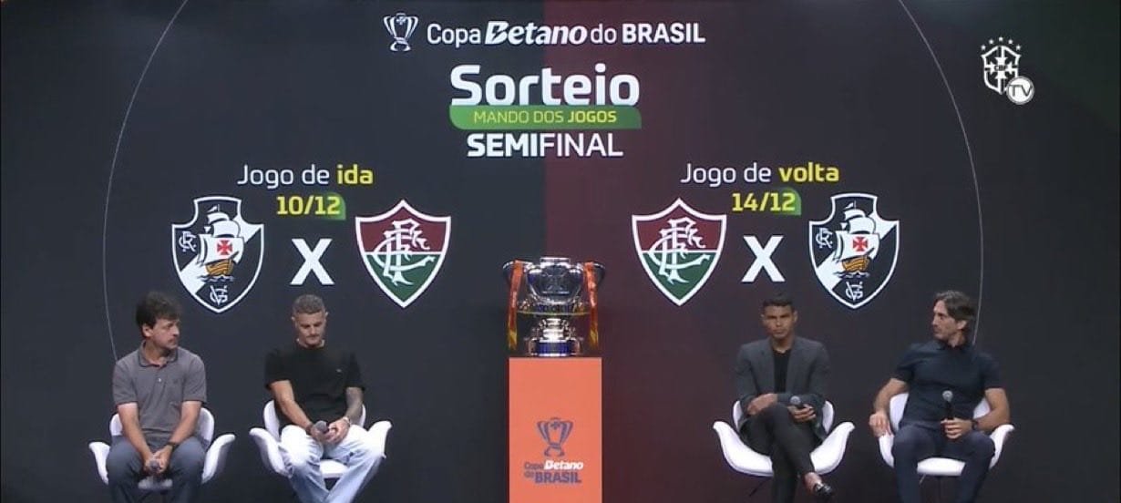 Copa do Brasil: Fluminense enfrenta Vasco na semifinal - Imagem do artigo