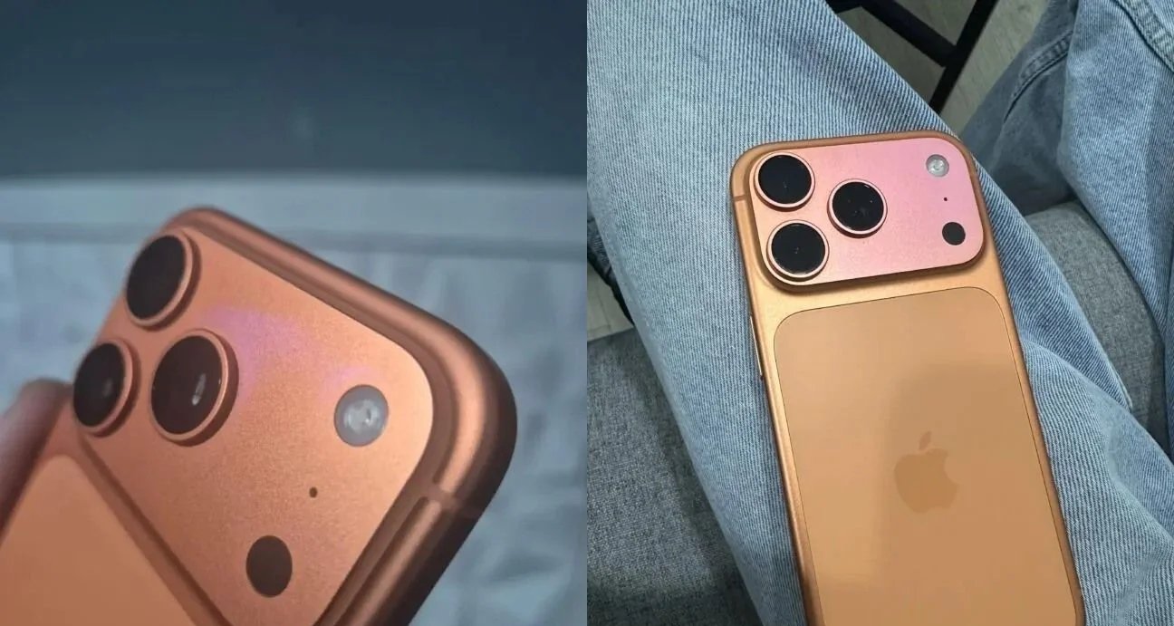 iPhone 17 Pro laranja muda de cor: modelo fica rosa após uso - Imagem do artigo